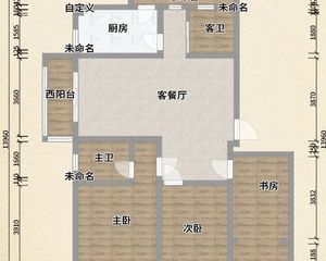 {YD精品}翠月南苑 3室2厅 精装修送车库 56.8万可谈
