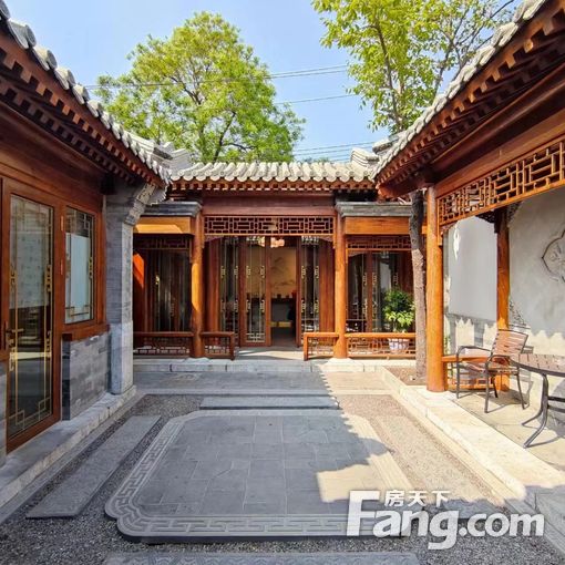 东城区 北新桥簋街张自忠路精装商务会所接待四合院出租 四合院