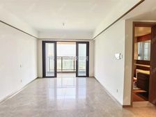 带车位!时代倾城双生花 全新未住过 高层精装3房2卫南北通透