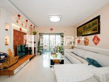 观澜国际花园精装三居 地铁口万泉学区,低楼层园区绿化高