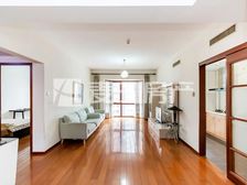 蓝堡国际公寓 131平正规2居室 户型非常方正 落地窗近地铁