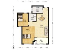 融邦领秀国际2房南精装真实好房