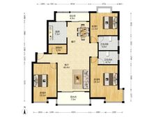 五年出一套 康健天花板级小区 南北通飞机户型三房 带产权车位