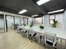 四平路,双轨交通,上海商贸大厦3隔断10工位,现房拎包入住