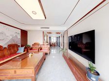 润都荣园 方正四室 中式装修 50万精装修