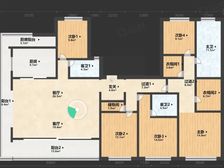 宁波府5室2厅3卫南朝向1120.0万元/套出售