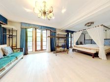 国宾一号新上双拼别墅 南入户 北花园 精装修 双车位 小区低