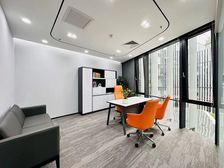 【京城】国贸正大华贸万达 光华路二期380平 3元精装修急租