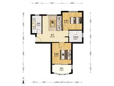 南北通透三林世博家园2室1厅