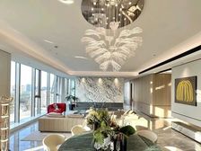 王府井商务公寓 360平4居 南东向豪华装修 拎包入住