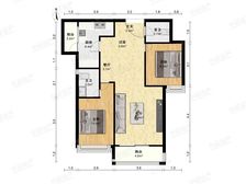 小区极佳2房 朝南带阳台,带子母车位,诚意出售,看房方便