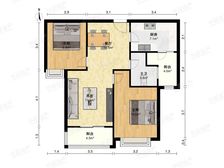 瑞虹金三角丨95㎡阳光两房+中央空调地暖,定义理想栖居??