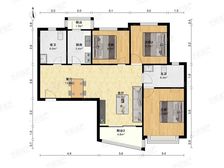 紧靠地铁口,高区采光好,精装修,全明户型,,业主诚售,带车位