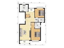 电梯房,主卧朝南,交通便利,刚需好房,简欧轻奢