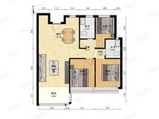 主卧朝南,环境优美,交通便利,居家装修