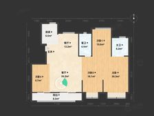 春江郦城4室2厅2卫南北朝向165.0万元/套出售