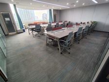 租30每平 华晶广场225平3办30工位 全配 自控空调公卫