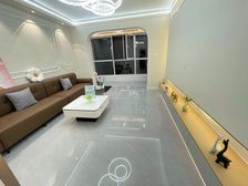 壹 万入住金碧广场2室客厅朝阳带阳台婚房带家具有餐厅全明户型