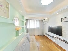 盛世南苑 中间楼层厅朝南全明户型两房 看房方便