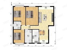 一梯两户,三房朝南,品质小区,居家装修,不