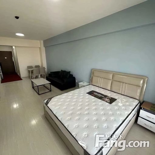 无中介。可短租月付。恒大城晶彩中心精装一居 南北通透