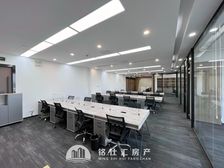 空调周六延时开放丨正电梯口丨310平4隔断16工位丨口