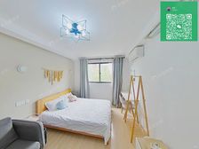朝南一房精装修 看房密码锁 交通方便 位置居中 安静无遮挡