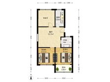 正南绿川新苑3室1厅