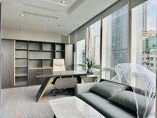 朝阳东三环呼家楼地铁万通中心247平精装遗留带家具出租