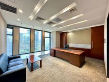 长安街国贸CBD核心万达广场整层1863平精装遗留带家具出租