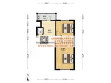 私产两室 采光好 南北通透 楼下 菜市场 河北二片