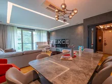 伊斯坦布尔萨里耶尔(Sar?yer)商场附近项目的森林景观豪