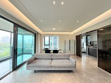 公园板式大平层 270°采光全景公园 奢装99新 房源保真