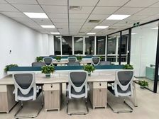 业主直租 金隅嘉华大厦128平米 新装修 新家具 地铁旁