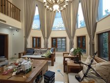 单价一万买江北海尔路豪装别墅5房大花园中庭急售