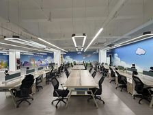 滨江整层3100方办公室出租,10个办公室300人工位