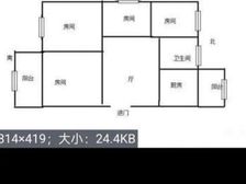 北城春色3室2厅1卫南朝向130.0万元/套出售