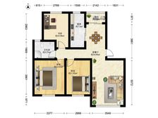 祥和家园 122平3居 南北向中装修 着急出售