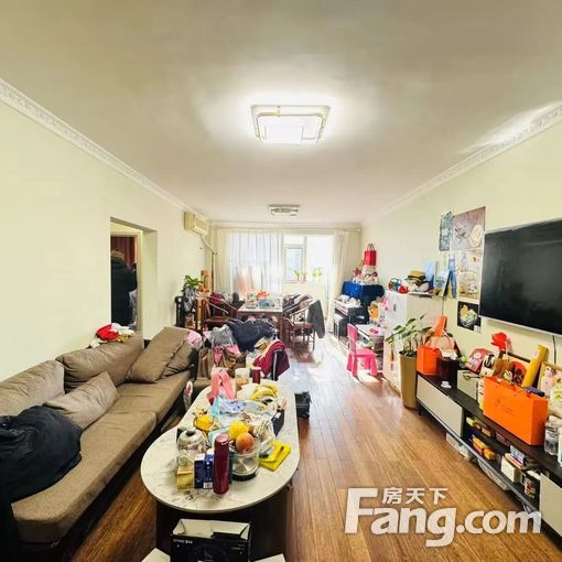 蓝旗营精装三居室01户型,东南朝向采光充足 不临街 随时入住