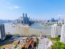 南滨路C位 看两江交汇 带200平露台 装修保持9成新