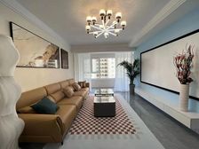 东明近,中阳国际社区,149平客厅朝阳H户型三室双卫