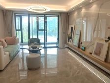 吾悦广场对面,博观熙岸博观天成,125平140平精装修客厅朝