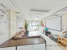 电梯高区观景楼层,南北通透大两房,大开间宽奢客厅,双阳台
