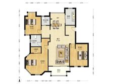 正南大华锦绣华城第16街区3室2厅精装修