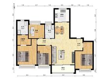 房子全新没有住过。这个价格包含一个产权车位。满两年。