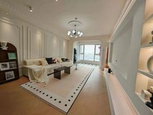 带车位,落地窗,智谷旁,高创桃李苑,139平客厅朝阳四室