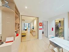 新上双南2房,80万精装修,带双车位,全屋智能家居家电。