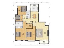 大平层,品质小区,小区中心位置,精装修,产证在手,无税房