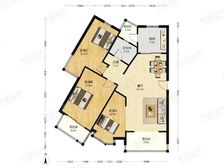 锦华花园低密度小区+花园洋房+地铁口+昌邑+停车方便+商品房