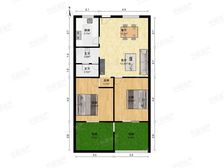 带采光天井,品质小区,繁华地段,精装修